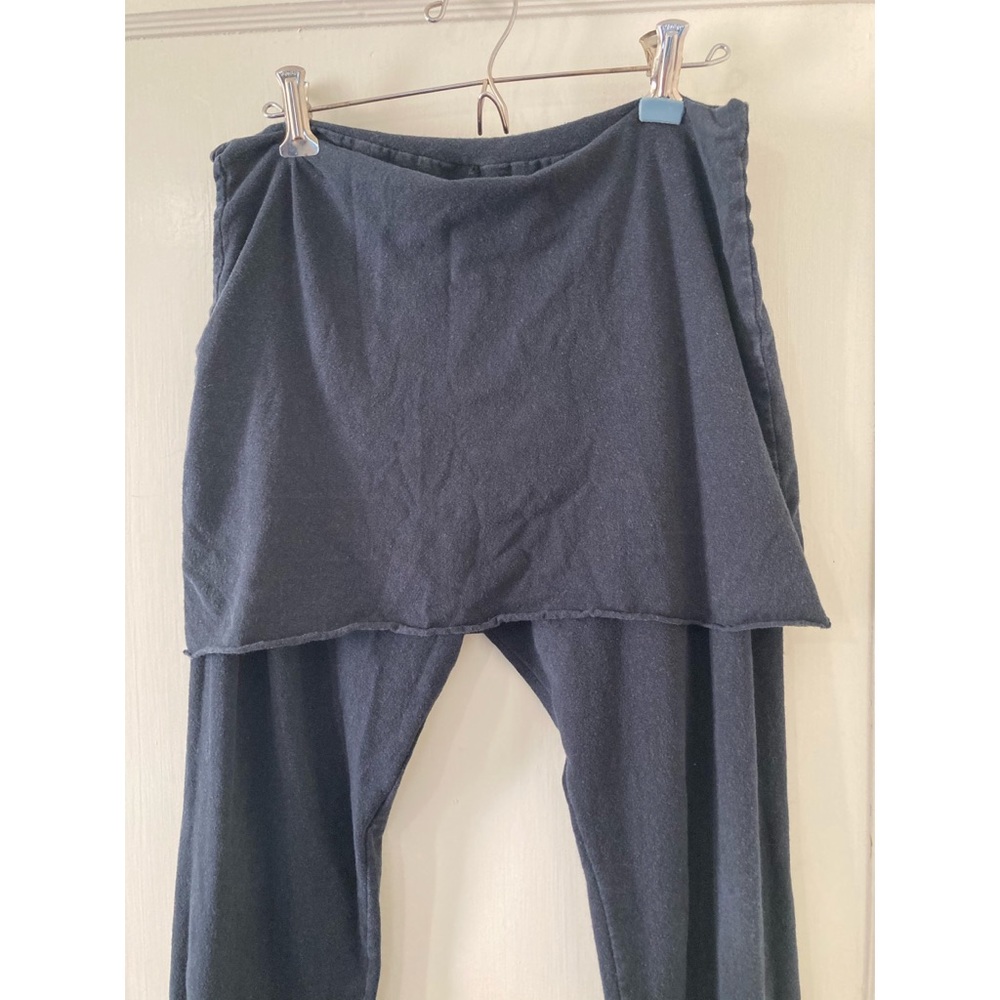 Hemp leggings with skirt